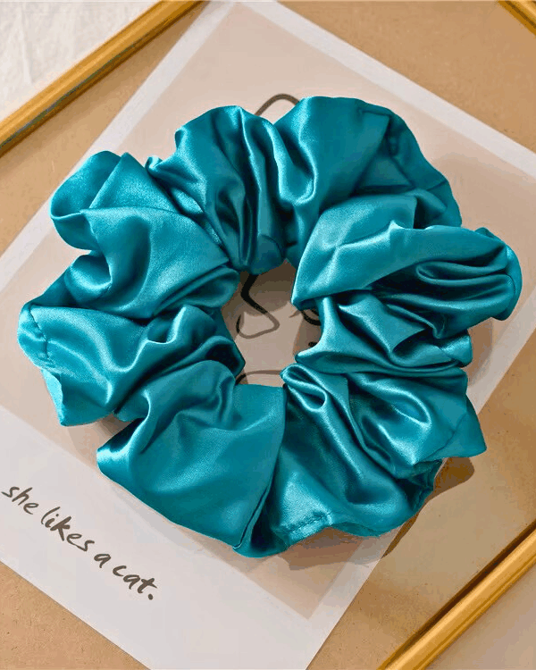 Chouchou en Satin – Haute Qualité
