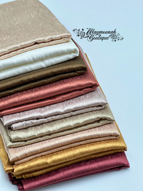 Hijab Satin imprimé